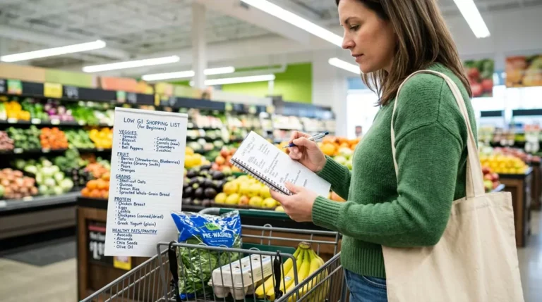 Dieta z niskim indeksem glikemicznym: lista zakupów dla początkujących